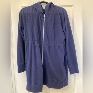 Gap Maternity Hooded, Zip-front Sweatshirt